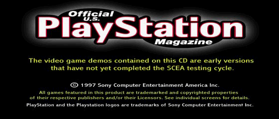 Official U.S. PlayStation Magazine Demo Disc 06